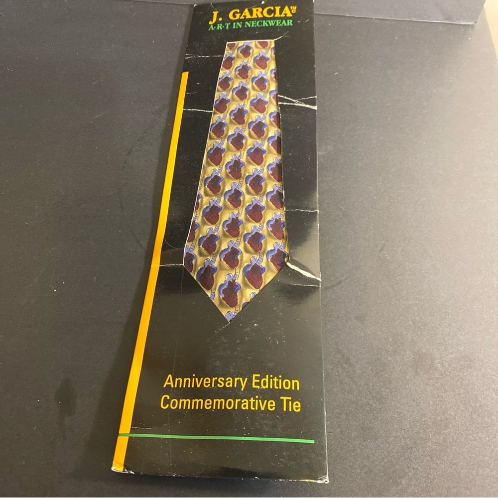J. Garcia A.R.T. In Neckwear Anniversary Edition Commemorative Tie New Old Stock